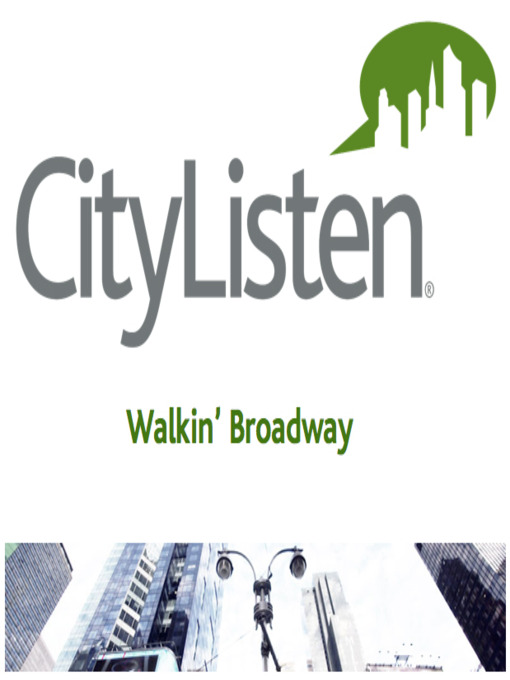 Title details for New York City - Walkin' Broadway by Jonathan Paisner - Available